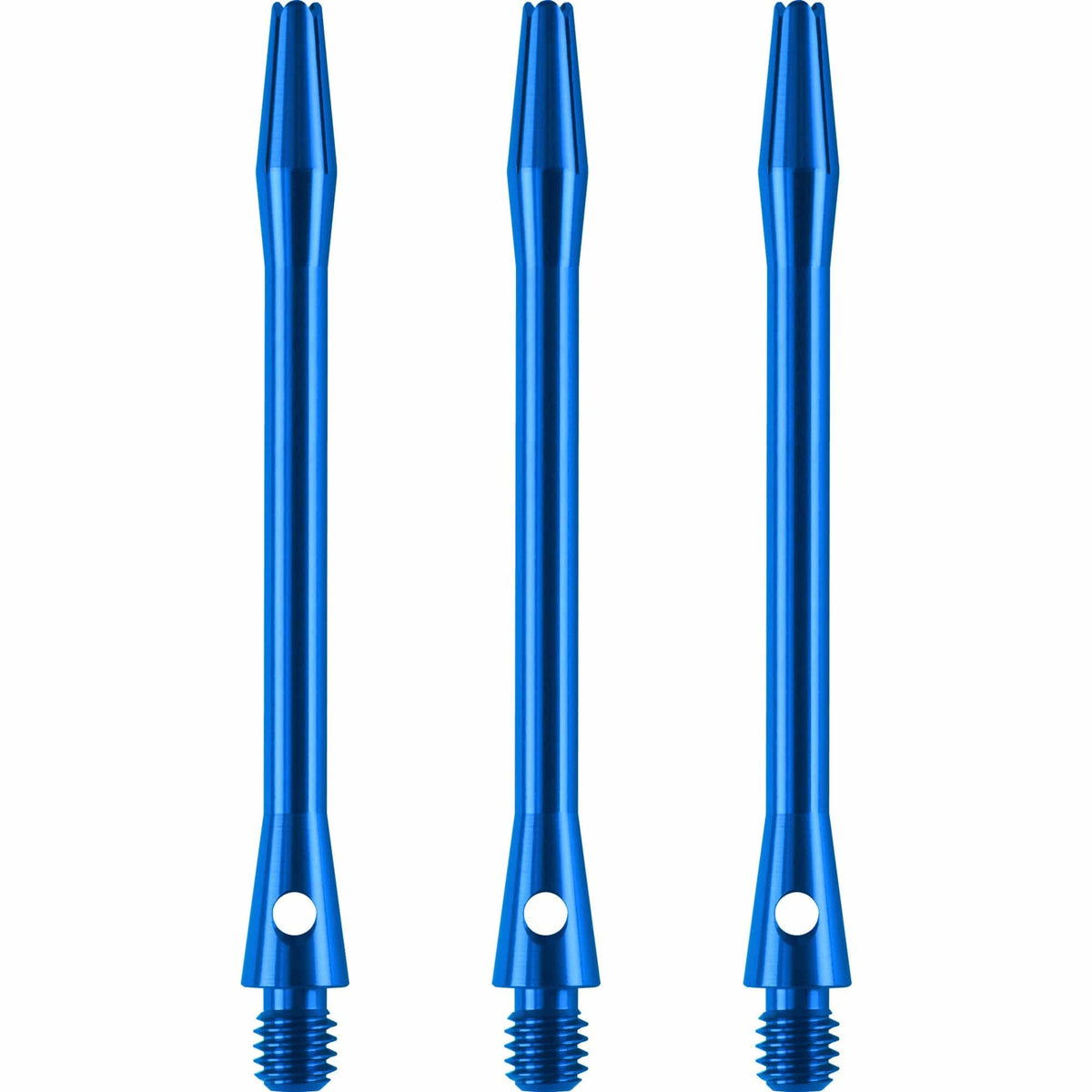 Designa Aluminium Shafts - Metal Dart Stems - Blue Long