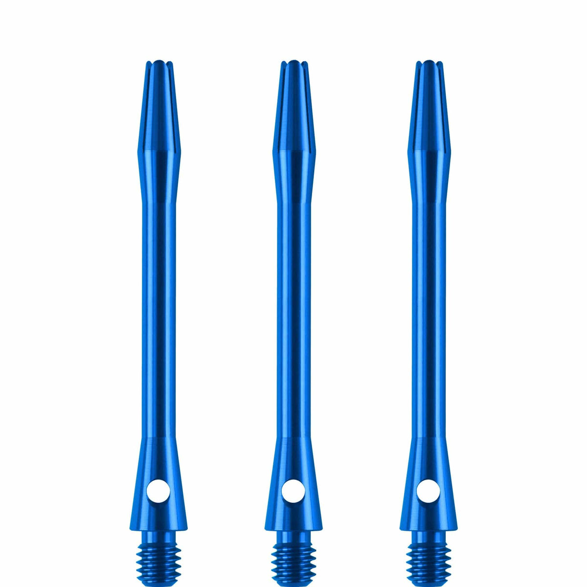 Designa Aluminium Shafts - Metal Dart Stems - Blue Medium