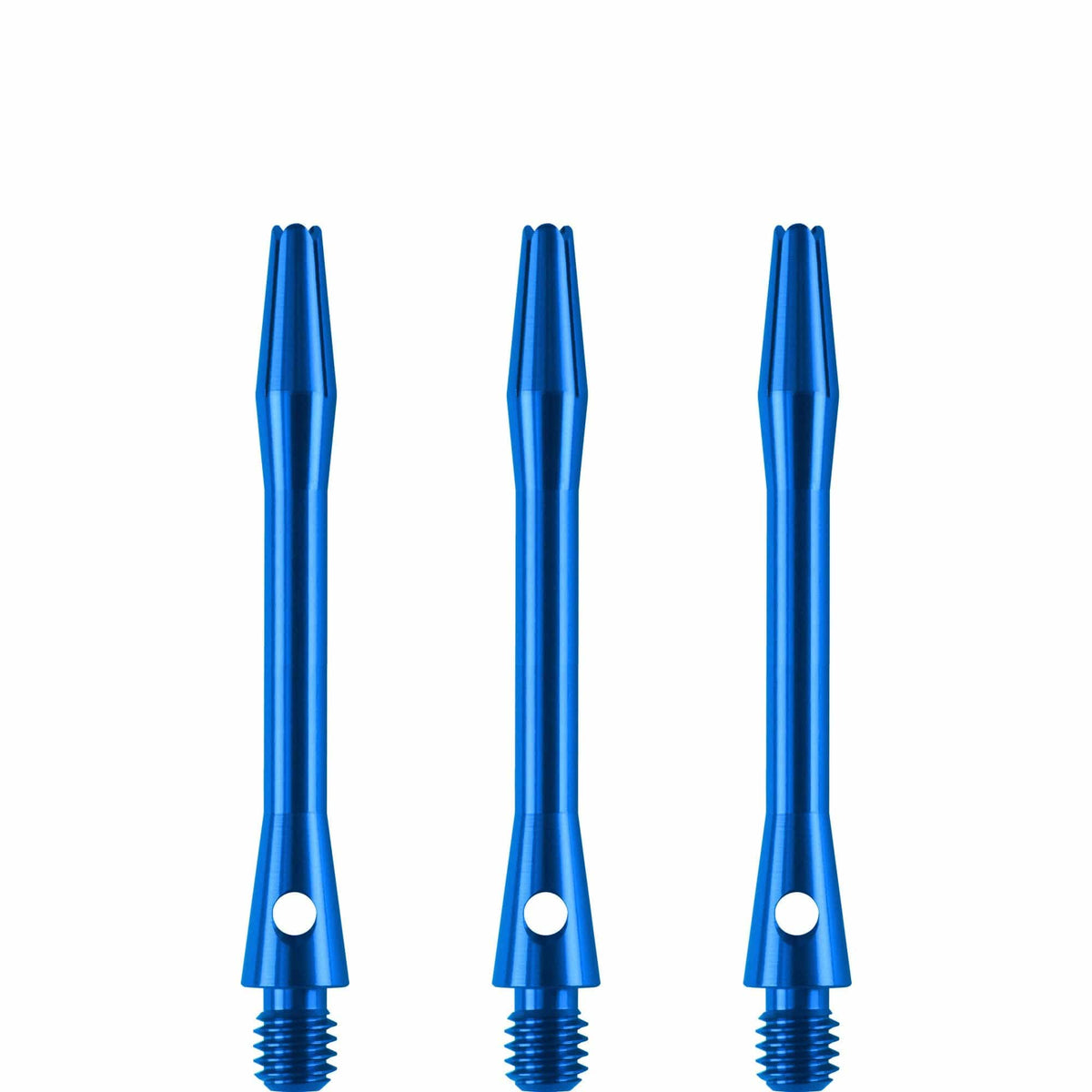 Designa Aluminium Shafts - Metal Dart Stems - Blue Tweenie