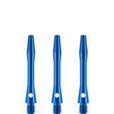 Designa Aluminium Shafts - Metal Dart Stems - Blue Short
