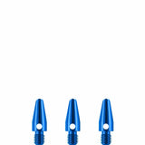 Designa Aluminium Shafts - Metal Dart Stems - Blue Micro