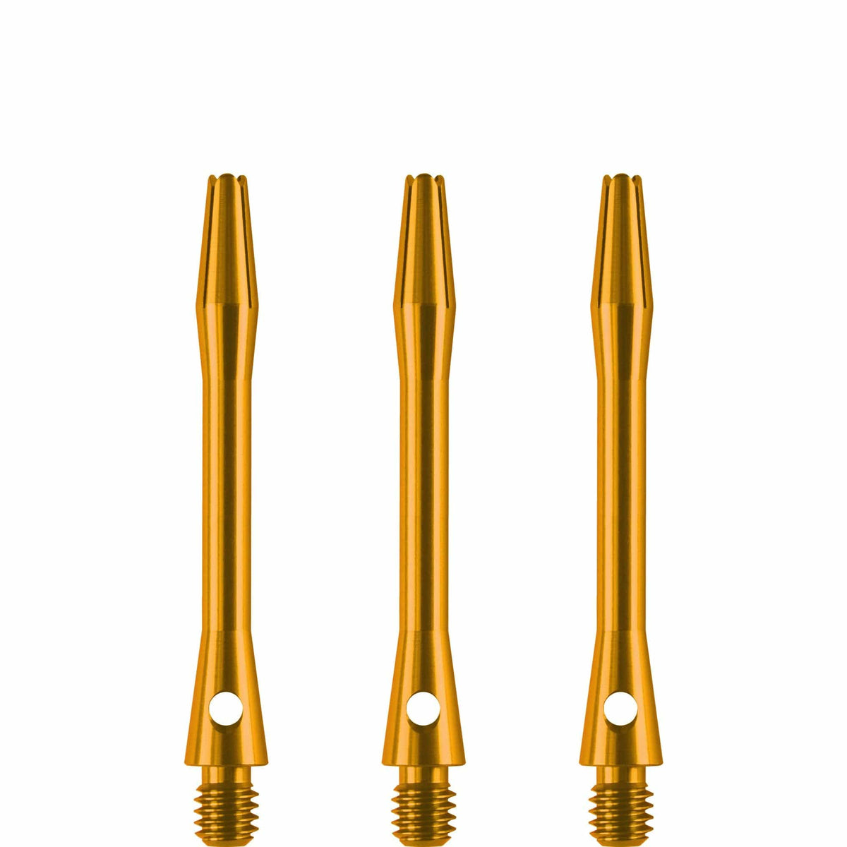 Designa Aluminium Shafts - Metal Dart Stems - Gold Tweenie