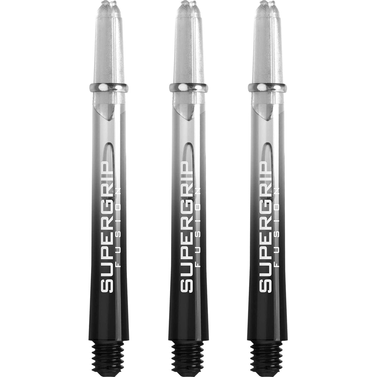 Harrows Supergrip Fusion Shafts - Dart Stems - Clear Medium