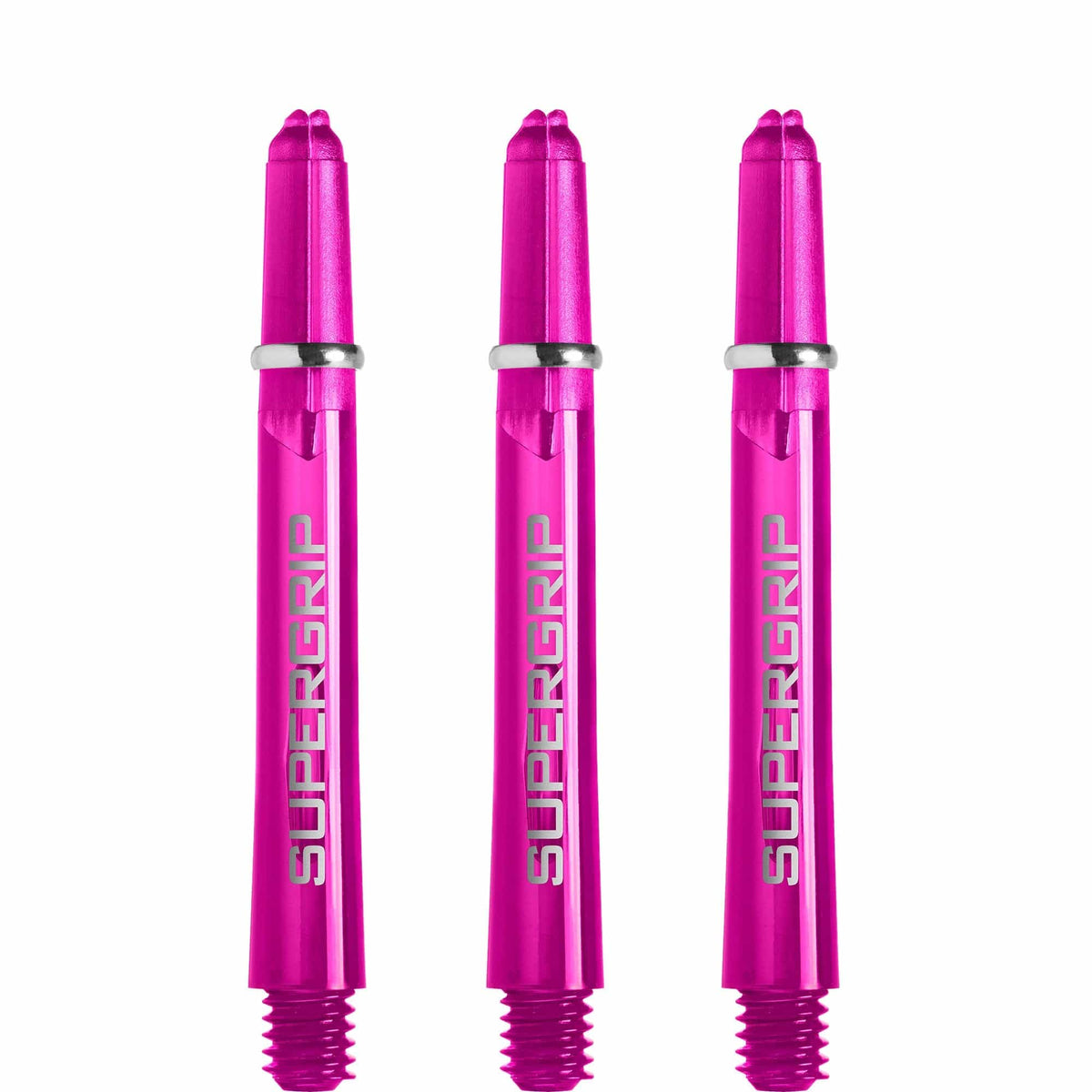 Harrows Supergrip Shafts - Dart Stems - Dark Pink Tweenie