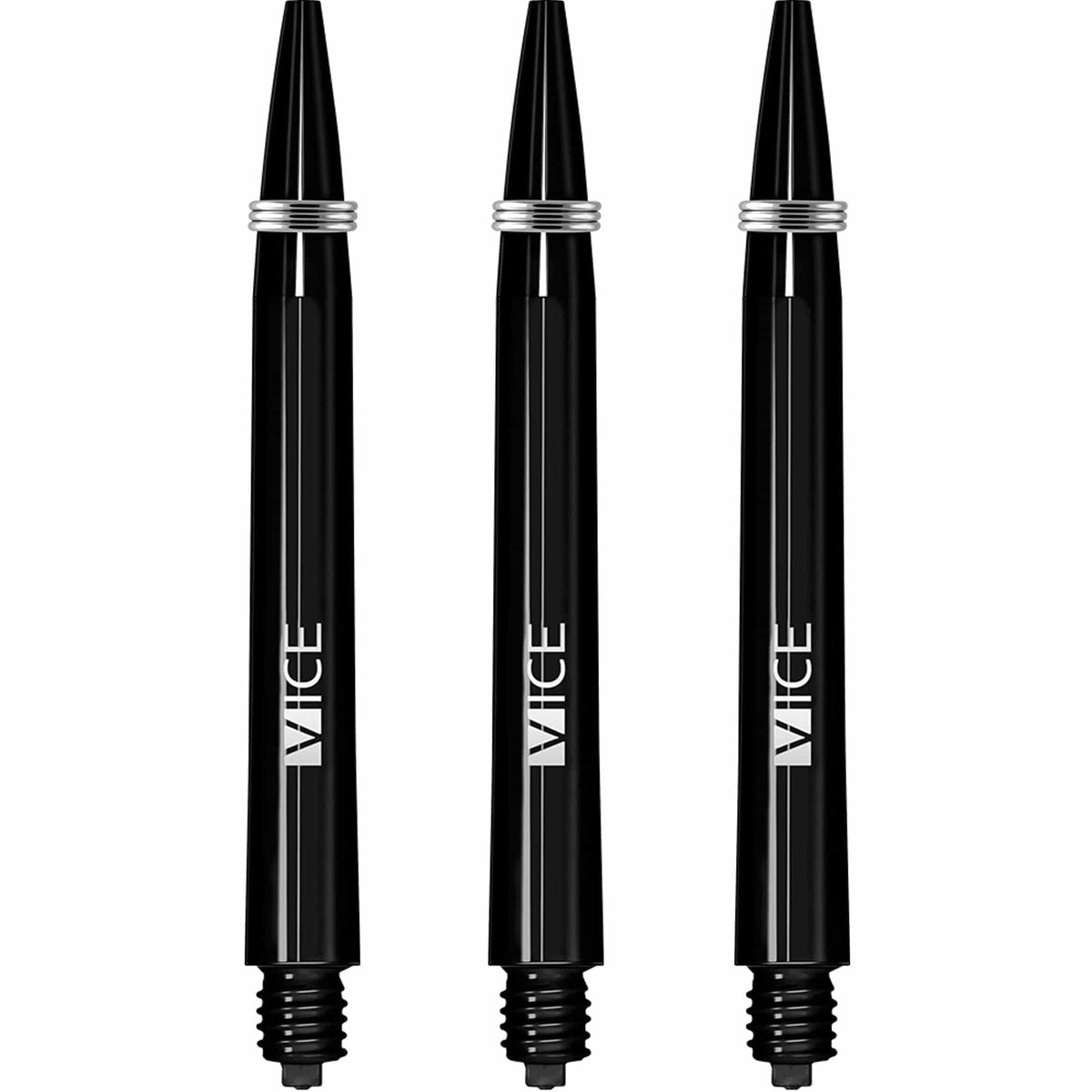 One80 Vice Shafts - Stems with Springs - Black Medium