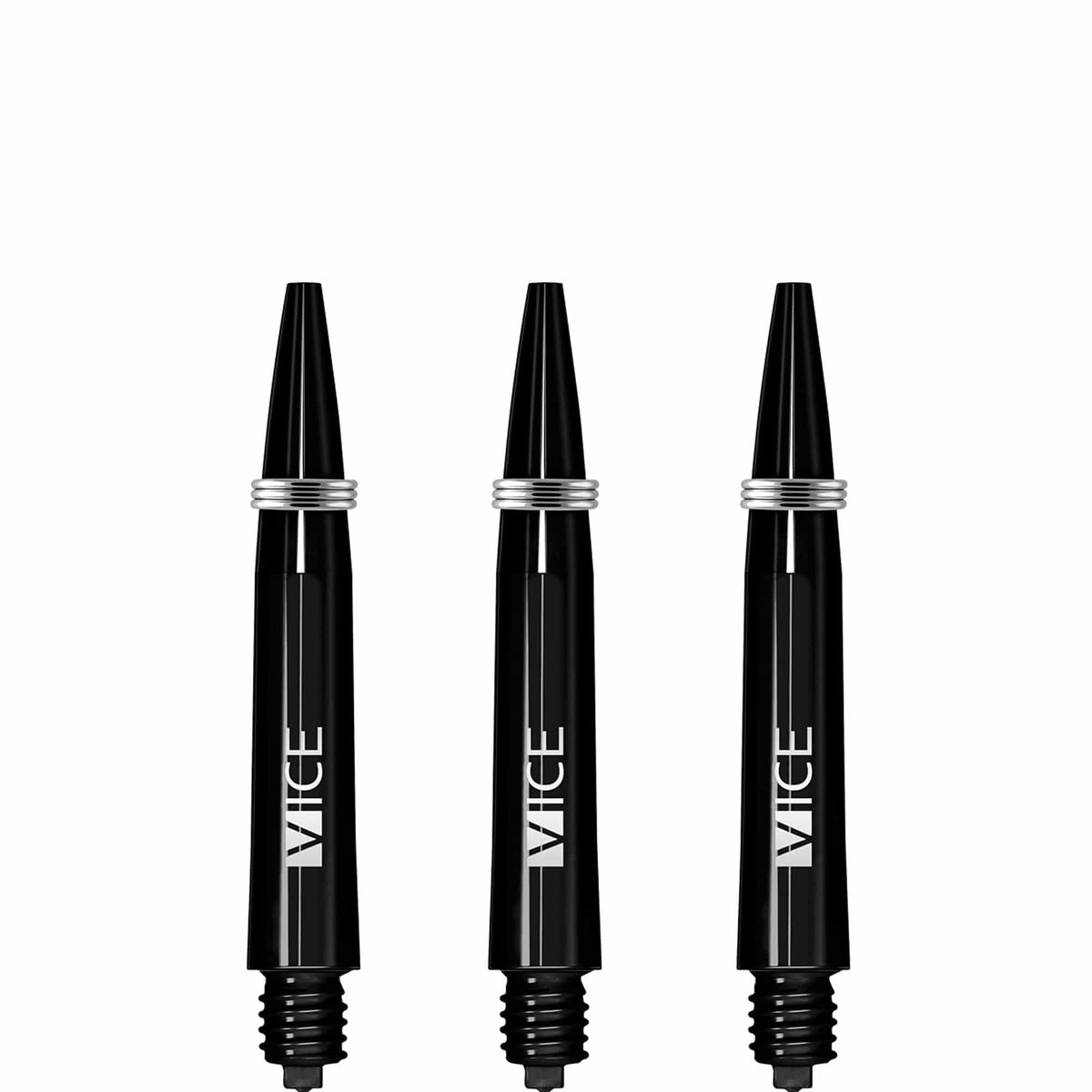 One80 Vice Shafts - Stems with Springs - Black Short