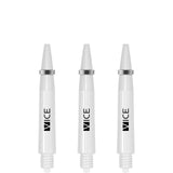 One80 Vice Shafts - Stems with Springs - White Short