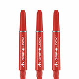 Mission GripLock Shafts - Dart Stems - Red