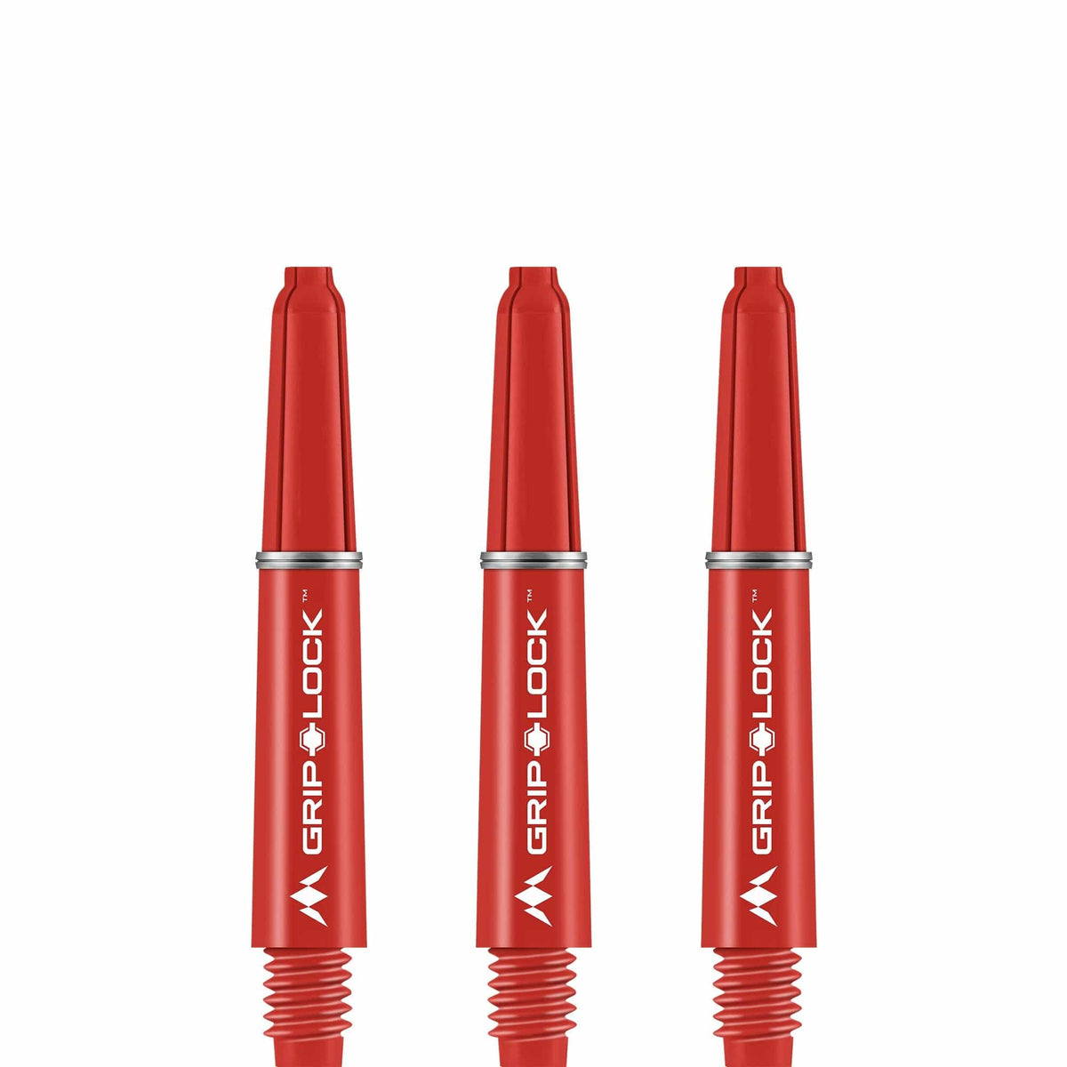 Mission GripLock Shafts - Dart Stems - Red
