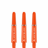 Mission GripLock Shafts - Dart Stems - Orange