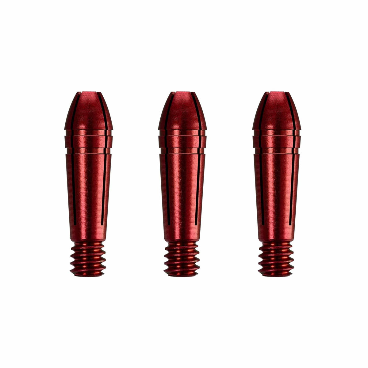 Mission Titan Fox Spare Tops - for Ti Fox Shafts - Aluminium Red