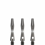 Designa Multiline Aluminium Shafts - Regrooved - Gun Metal