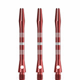Designa Multiline Aluminium Shafts - Regrooved - Red Medium