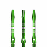 Designa Multiline Aluminium Shafts - Regrooved - Green Tweenie