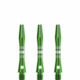 Designa Multiline Aluminium Shafts - Regrooved - Green Short