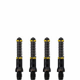 Cuesoul - Dart Shafts - Tero Flight System - AK7 - Standard - Set of 4 - Black Cuesoul 25mm