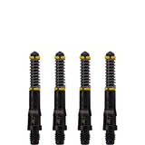 Cuesoul - Dart Shafts - Tero Flight System - AK7 - Standard - Set of 4 - Black Cuesoul 32mm