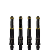 Cuesoul - Dart Shafts - Tero Flight System - AK7 - Standard - Set of 4 - Black Cuesoul 34mm
