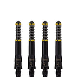 Cuesoul - Dart Shafts - Tero Flight System - AK7 - Standard - Set of 4 - Black Cuesoul 37mm