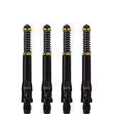 Cuesoul - Dart Shafts - Tero Flight System - AK7 - Standard - Set of 4 - Black Cuesoul 40mm