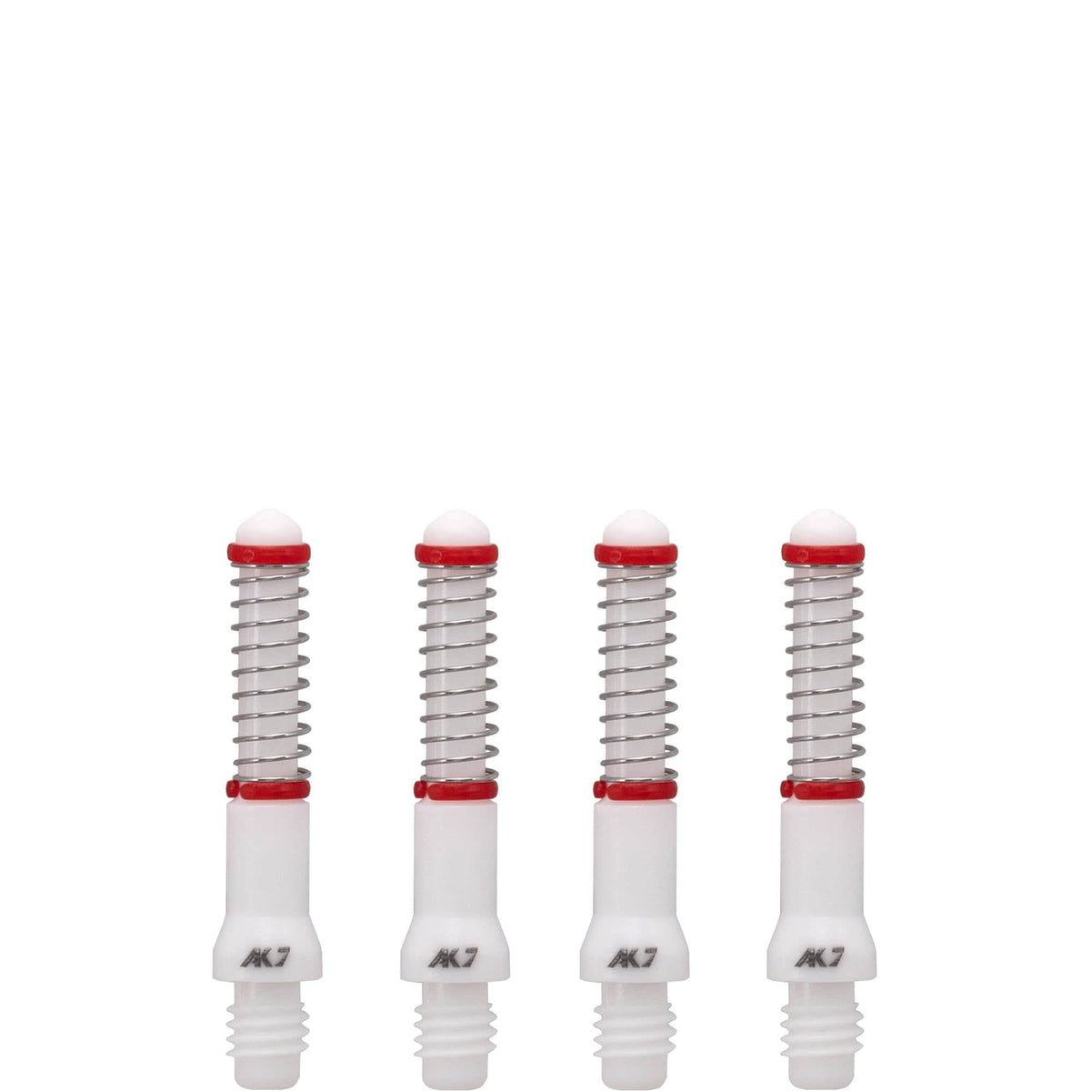Cuesoul - Dart Shafts - Tero Flight System - AK7 - Standard - Set of 4 - White Cuesoul 25mm