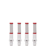 Cuesoul - Dart Shafts - Tero Flight System - AK7 - Standard - Set of 4 - White Cuesoul 25mm