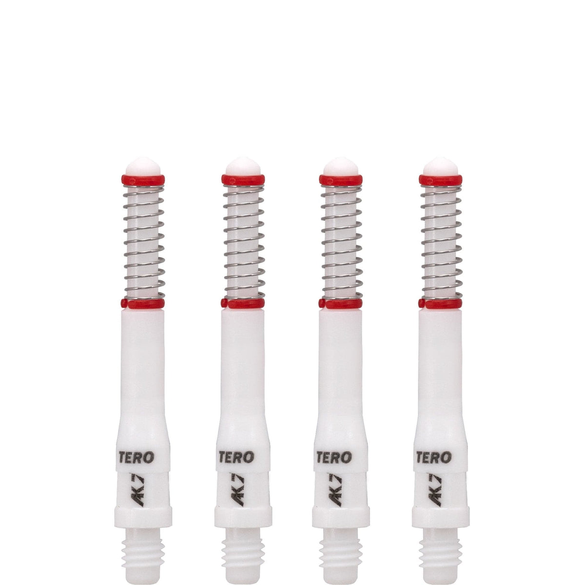 Cuesoul - Dart Shafts - Tero Flight System - AK7 - Standard - Set of 4 - White Cuesoul 37mm