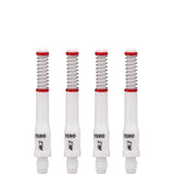 Cuesoul - Dart Shafts - Tero Flight System - AK7 - Standard - Set of 4 - White Cuesoul 37mm