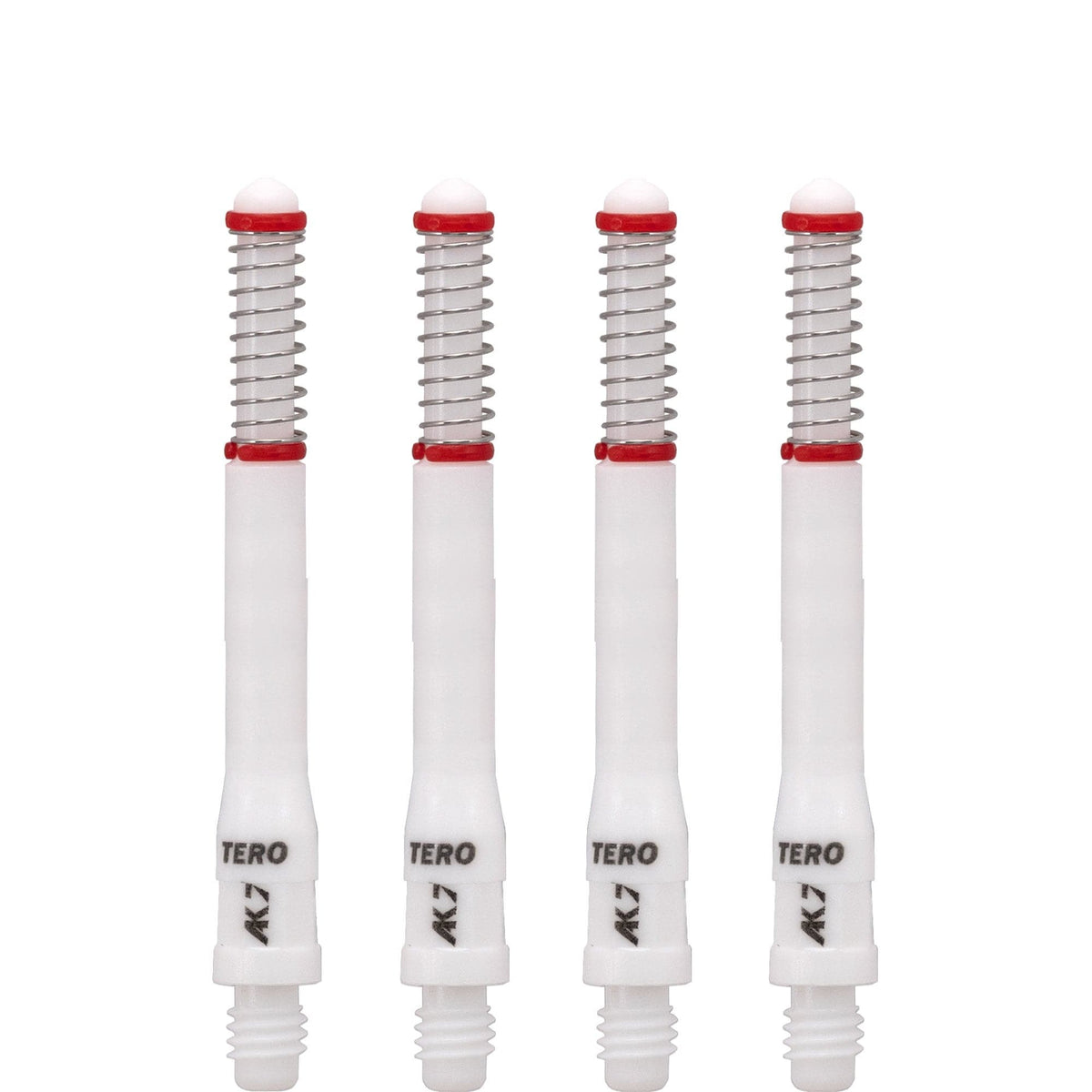 Cuesoul - Dart Shafts - Tero Flight System - AK7 - Standard - Set of 4 - White Cuesoul 43.5mm