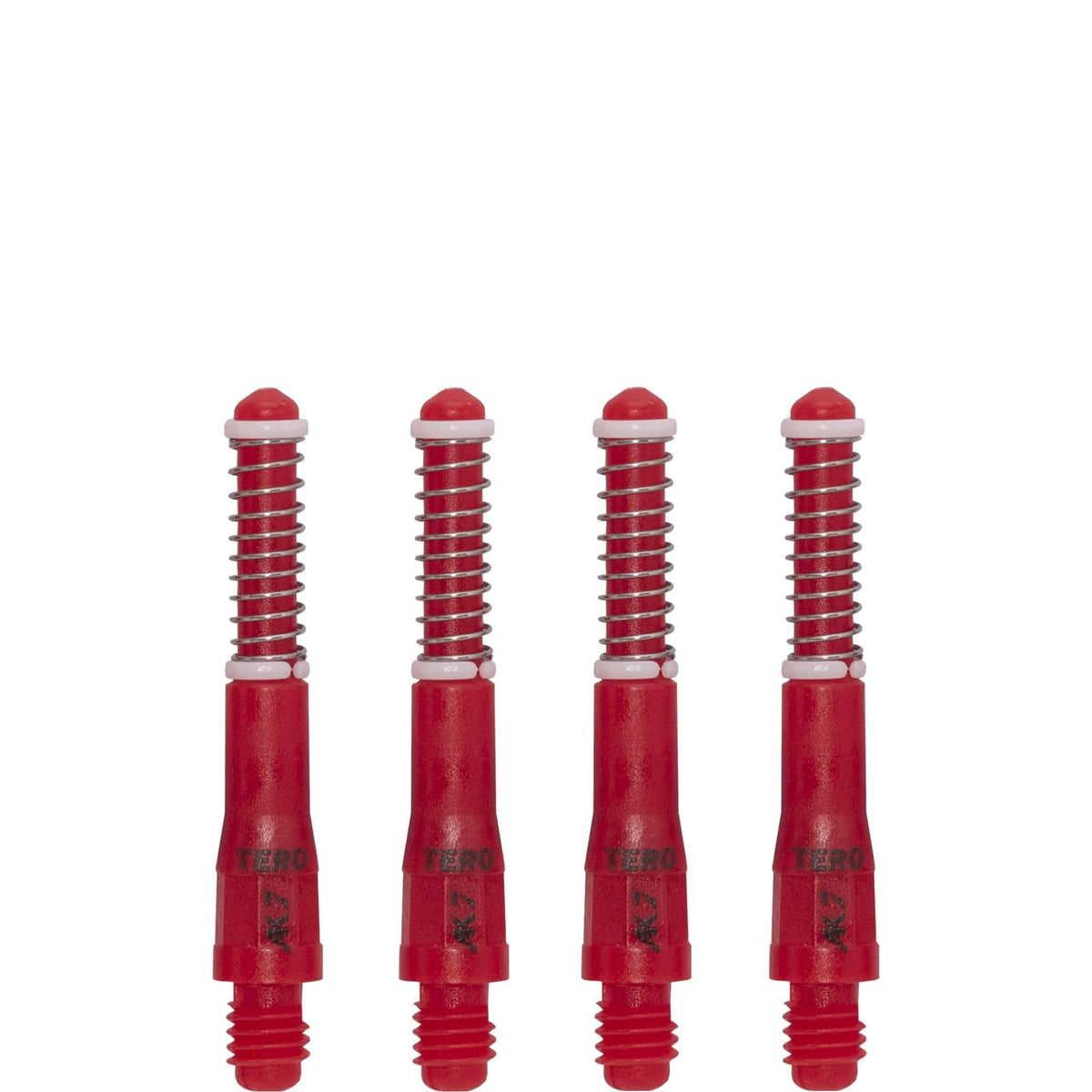 Cuesoul - Dart Shafts - Tero Flight System - AK7 - Standard - Set of 4 - Red Cuesoul 32mm