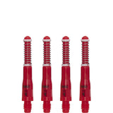 Cuesoul - Dart Shafts - Tero Flight System - AK7 - Standard - Set of 4 - Red Cuesoul 34mm