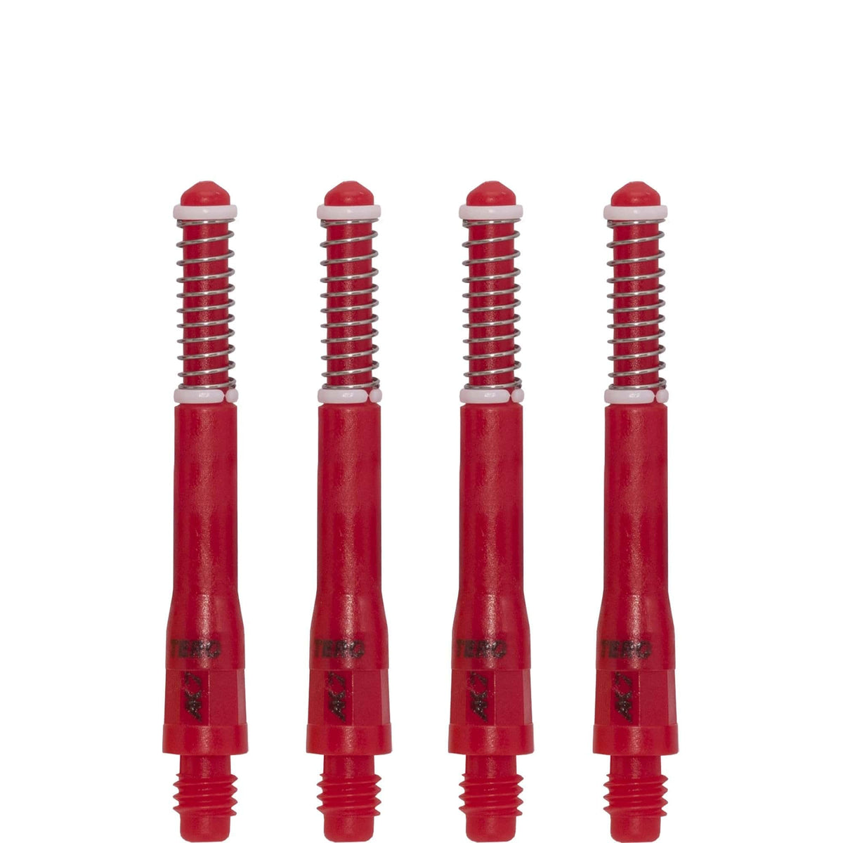 Cuesoul - Dart Shafts - Tero Flight System - AK7 - Standard - Set of 4 - Red Cuesoul 40mm