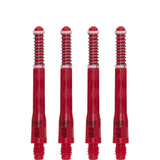 Cuesoul - Dart Shafts - Tero Flight System - AK7 - Standard - Set of 4 - Red Cuesoul 43.5mm
