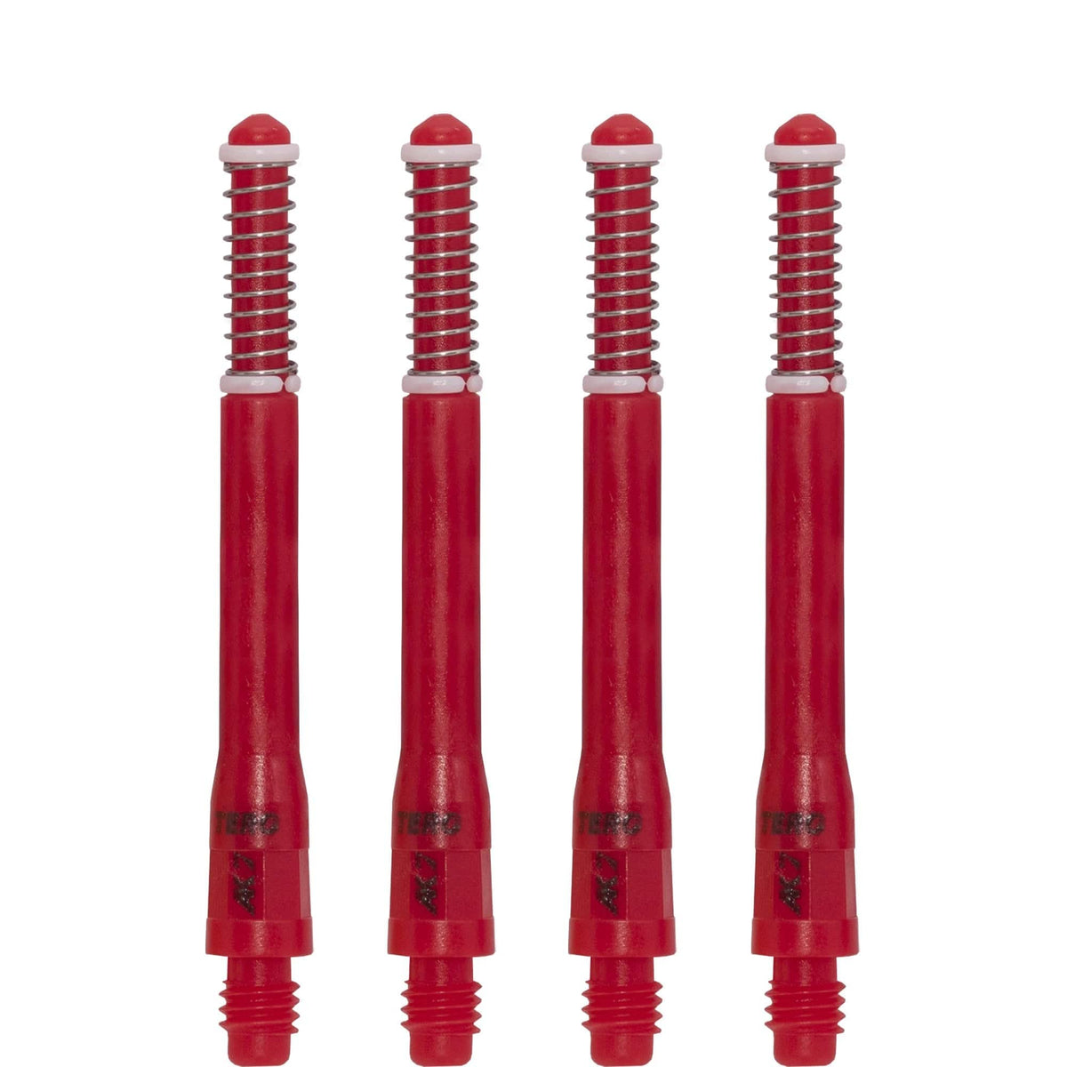 Cuesoul - Dart Shafts - Tero Flight System - AK7 - Standard - Set of 4 - Red Cuesoul 47mm