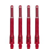 Cuesoul - Dart Shafts - Tero Flight System - AK7 - Standard - Set of 4 - Red Cuesoul 47mm