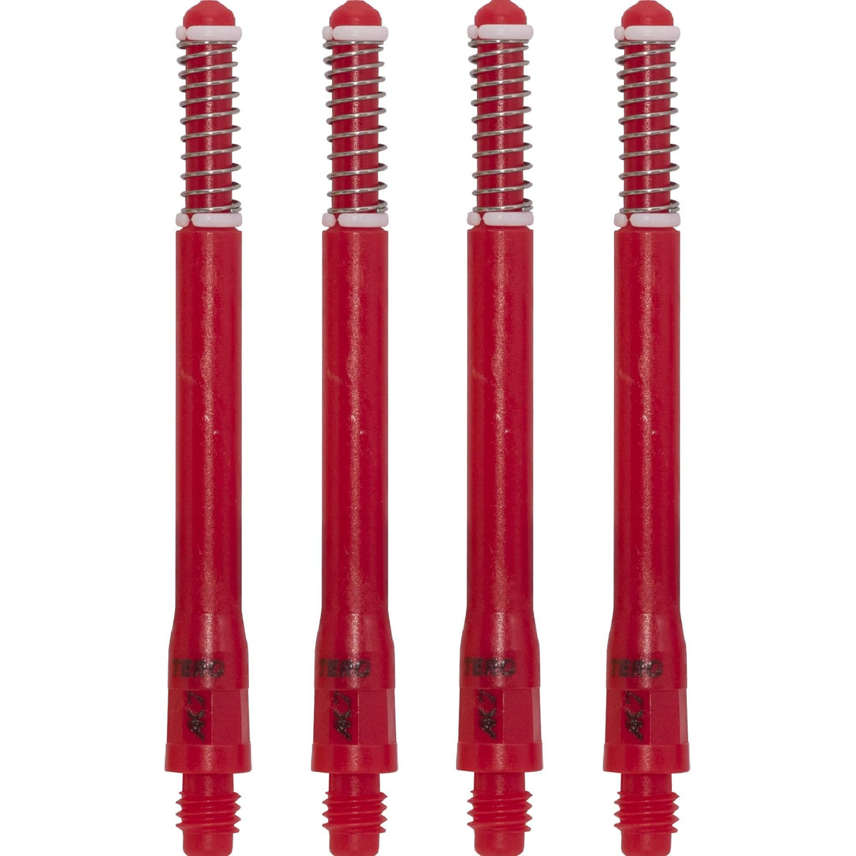 Cuesoul - Dart Shafts - Tero Flight System - AK7 - Standard - Set of 4 - Red Cuesoul 53mm