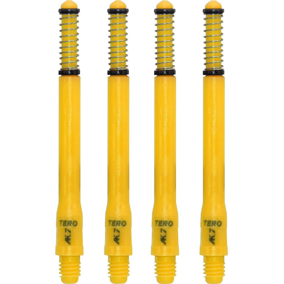 Cuesoul - Dart Shafts - Tero Flight System - AK7 - Standard - Set of 4 - Yellow Cuesoul 53mm