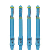 *Cuesoul - Dart Shafts - Tero Flight System - AK7 - Standard - Set of 4 - Blue Cuesoul 47mm