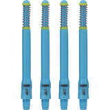 *Cuesoul - Dart Shafts - Tero Flight System - AK7 - Standard - Set of 4 - Blue Cuesoul 53mm