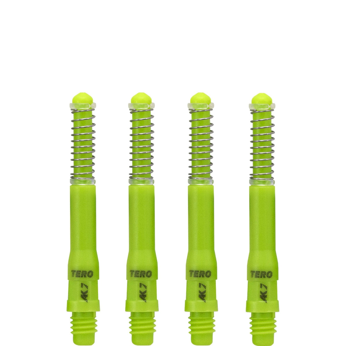 Cuesoul - Dart Shafts - Tero Flight System - AK7 - Standard - Set of 4 - Green Cuesoul 37mm