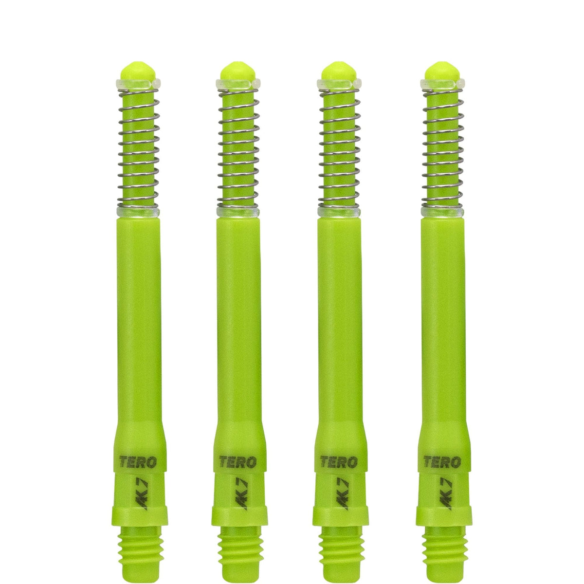 Cuesoul - Dart Shafts - Tero Flight System - AK7 - Standard - Set of 4 - Green Cuesoul 47mm