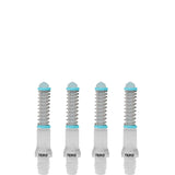 Cuesoul - Dart Shafts - Tero Flight System - AK7 - Standard - Set of 4 - Ice Clear Cuesoul 25mm