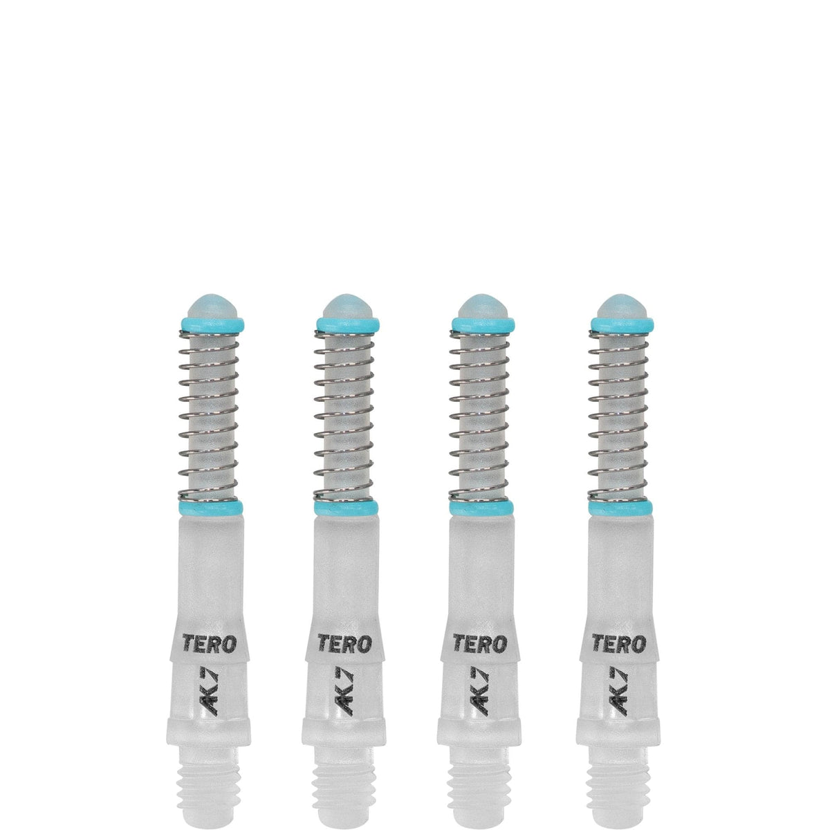Cuesoul - Dart Shafts - Tero Flight System - AK7 - Standard - Set of 4 - Ice Clear Cuesoul 32mm