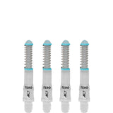 Cuesoul - Dart Shafts - Tero Flight System - AK7 - Standard - Set of 4 - Ice Clear Cuesoul 32mm