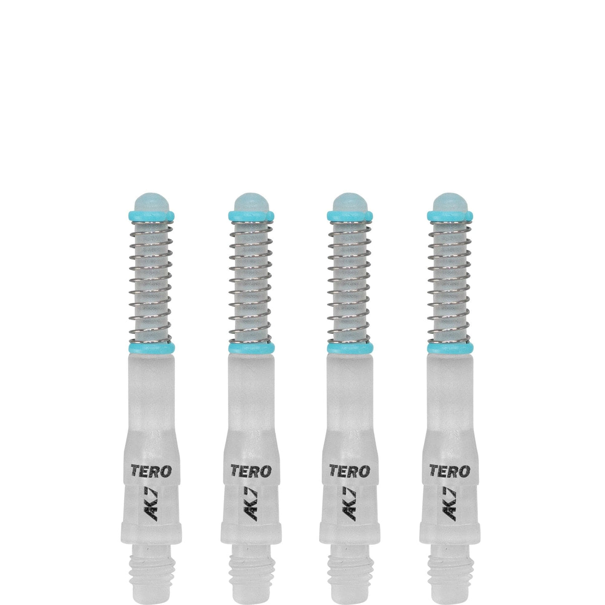 Cuesoul - Dart Shafts - Tero Flight System - AK7 - Standard - Set of 4 - Ice Clear Cuesoul 34mm