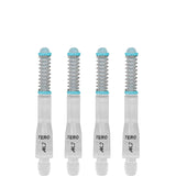 Cuesoul - Dart Shafts - Tero Flight System - AK7 - Standard - Set of 4 - Ice Clear Cuesoul 37mm