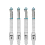 Cuesoul - Dart Shafts - Tero Flight System - AK7 - Standard - Set of 4 - Ice Clear Cuesoul 43.5mm