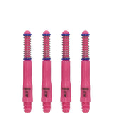 *Cuesoul - Dart Shafts - Tero Flight System - AK7 - Standard - Set of 4 - Pink Cuesoul 37mm