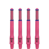 *Cuesoul - Dart Shafts - Tero Flight System - AK7 - Standard - Set of 4 - Pink Cuesoul 43.5mm