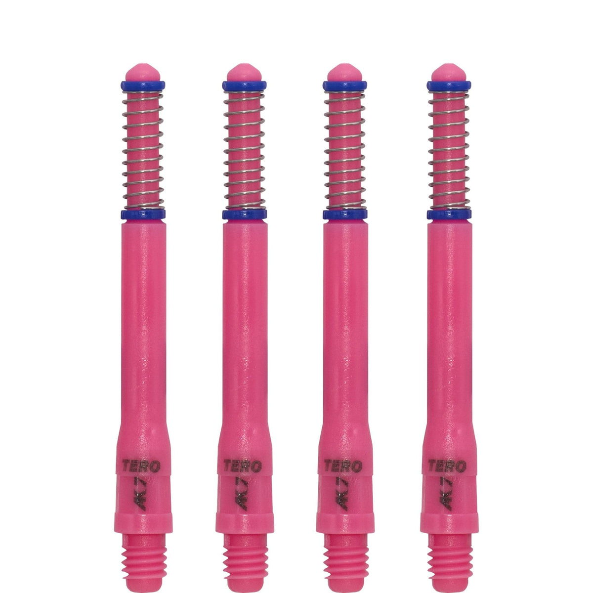 *Cuesoul - Dart Shafts - Tero Flight System - AK7 - Standard - Set of 4 - Pink Cuesoul 47mm